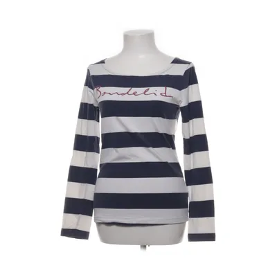 Långärmad t-shirt (Blå, Vit) från Bondelid Bomull, Elastan