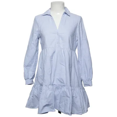 Robe chemise (Bleu) de Zara Coton