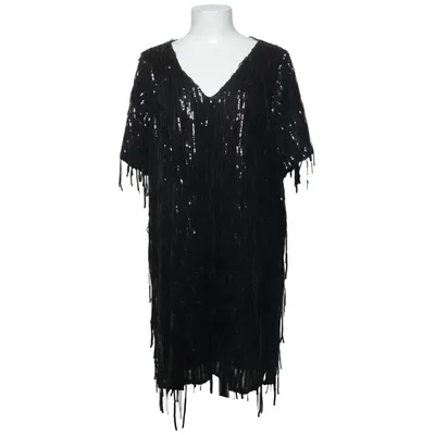 Cocktailklänning (Svart, Silverfärgad) från Zara Polyester