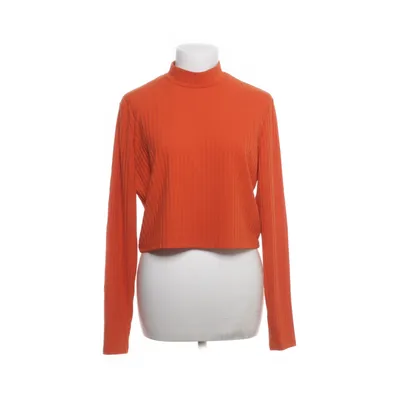 Crop top (Orange) fra H&M Polyester, Viscose, Elastan