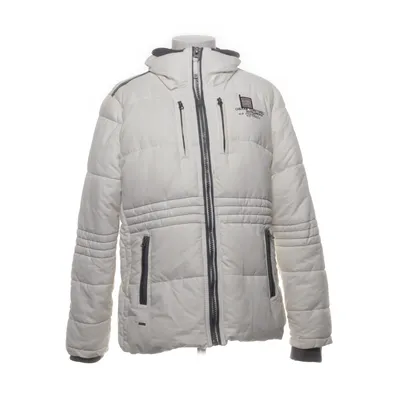 Winterjas (Wit, Grijs) van Soccx Katoen, Polyamide, Polyester