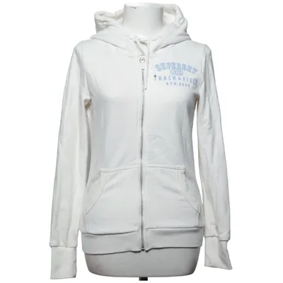 Hættetrøje (Hvid) fra Superdry Track & Field Bomuld, Polyester