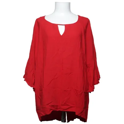 Blouse (Red) from XLNT Woman Viscose