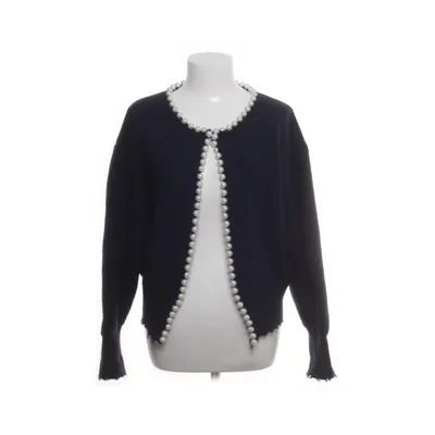 Cardigan (Blue) from Vita Grace Cashmere, Polyester, Wool