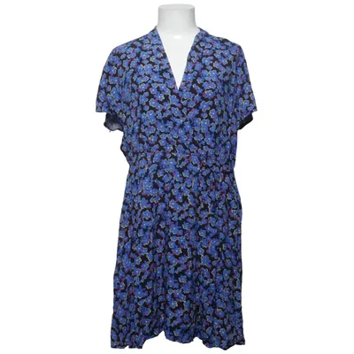 Jurk (Blauw, Zwart, Meerkleurig) van Carry Viscose
