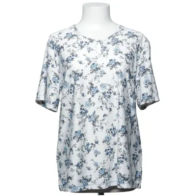 T-shirt (Hvid, Blå, Flerfarvet) fra Lady Fashion Bomuld, Elastan, Polyamid