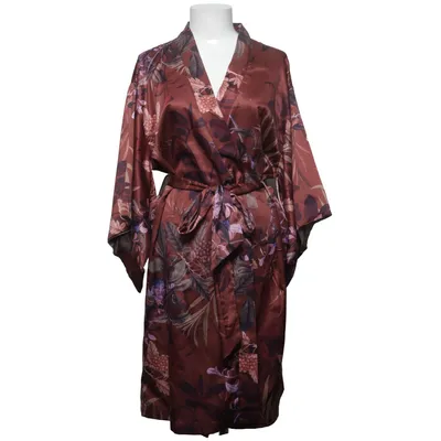 Morgonrock (Brun, Flerfärgad) från Lindex Polyester
