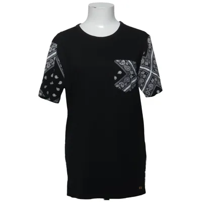 T-shirt (Sort, Hvid) fra Kolby Bomuld, Polyester