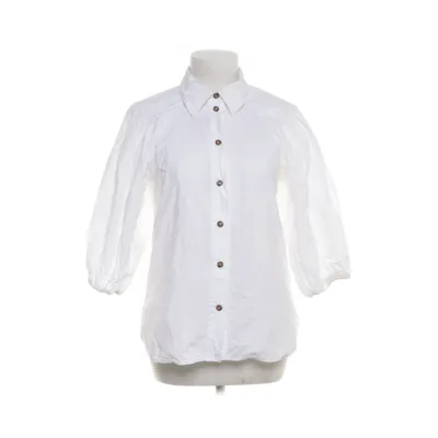 Blouse (Wit) van Ganni Katoen