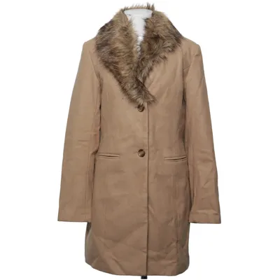 Coat (Beige) from Havana Polyamide, Polyester, Wool