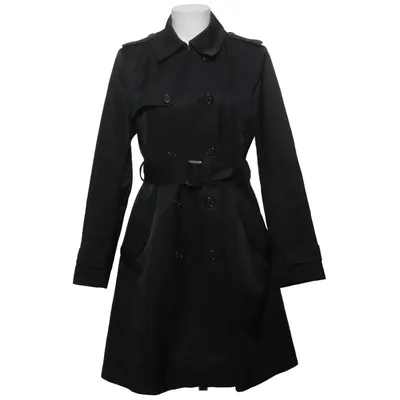 Trenchcoat (Sort) fra Lauren Ralph Lauren Bomuld, Polyester