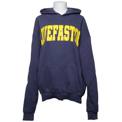 Huvtröja (Blå) från Lfdy Bomull, Polyester