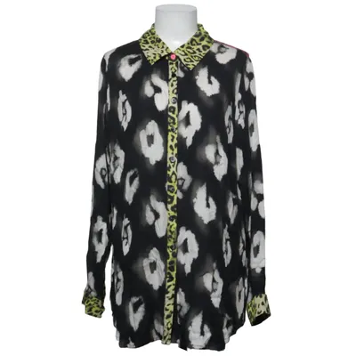 Bluse (Sort, Gul, Flerfarvet) fra Eva & Claudi Viscose
