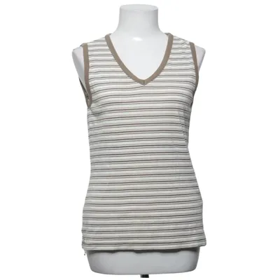 Tank Top (Brown, White) from Exlind Cotton