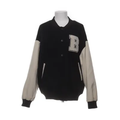 Collegejacka (Svart, Vit) från Subdued Akryl, Bomull, Polyamid, Viskos, Ull