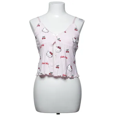 Crop top (Rosa, Flerfärgad) från Hello Kitty and Friends x Primark Polyamid, Polyester, Viskos