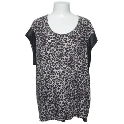 Top (Hvid, Sort) fra Plus Size Bomuld, Modal