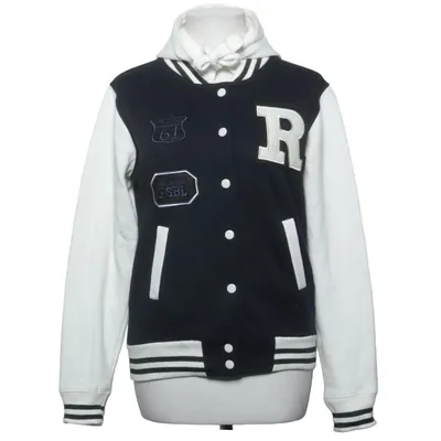 Collegejacka (Blå, Vit) från Neu Look Bomull, Polyester