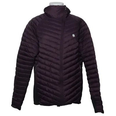 Down jacket (Purple, Black) from Áhkká Outdoor Down, Elastane, Feather, Polyamide, Polyester