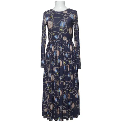 Maxi jurk (Blauw, Meerkleurig) van Rich & Royal
