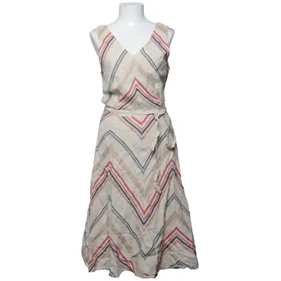 Kleid (Beige, Blau, Rot, Weiß) von Lands' End Baumwolle, Leinen