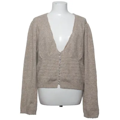 Cardigan (Beige) from Culture Acrylic, Elastane, Polyamide, Recycled polyester, Wool