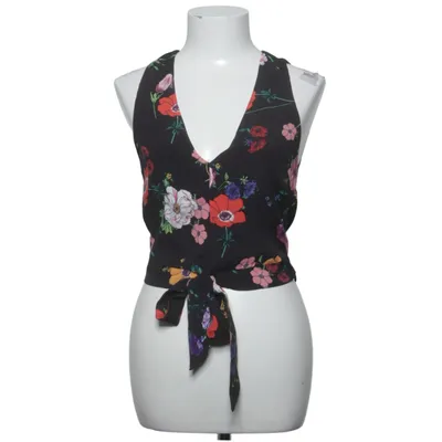 Top (Black, Multicolored) from Zara Trafaluc Collection Polyester, Viscose