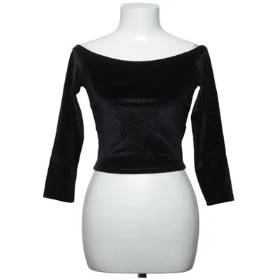 Crop top (Noir) de Bershka Dressy Collection