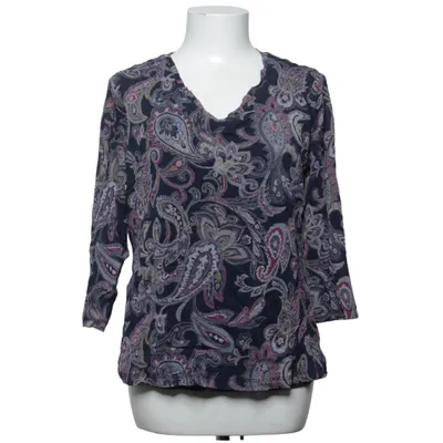Blouse (Blue, Multicolored) from Croft&Barrow Polyamide, Polyester