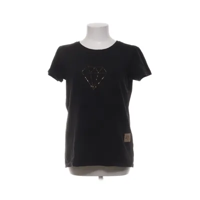 T-shirt (Svart) från Amore Bomull, Elastan