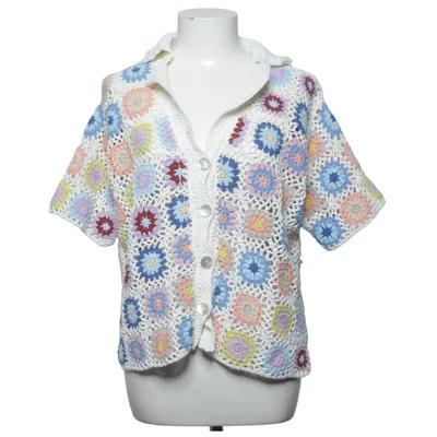 Cardigan (Blanc, Multicolore) de Zara Acrylique, Coton