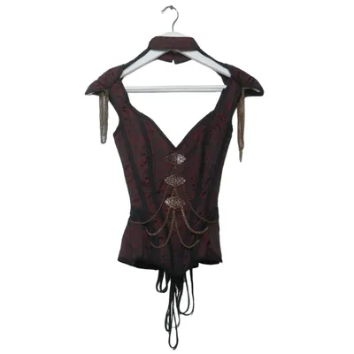 Korset (Zwart, Rood) van Corset Story Polyester