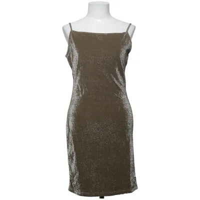 Jurk (Bruin) van Bik Bok Metallvezel, Polyester
