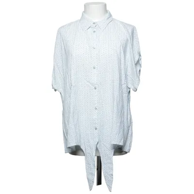 Kortärmad skjorta (Vit, Flerfärgad) från Gina Benotti Viskos