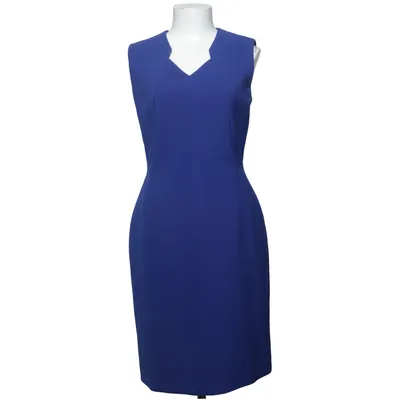 Kjole (Blå) fra Hugo Boss Bomuld, Cupro, Elastan, Polyester, Viscose