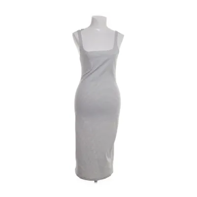 Jurk (Wit, Blauw) van Zara Trafaluc Polyester, Viscose, Elastaan