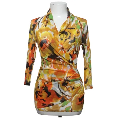 Bluse (Gul, Orange, Grøn) fra Karen Kane
