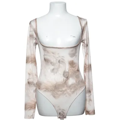 Body (Beige, Multicolored) from PrettyLittleThing Elastane, Polyester