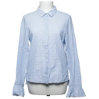 Shirt (Blauw, Wit) van MyHallys Katoen