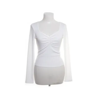 Top (Wit) van Romwe Elastaan, Polyester