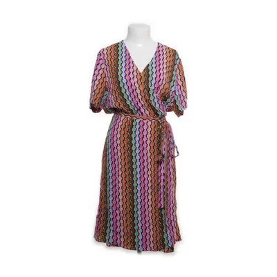 Slå-om-kjole (Pink, Flerfarvet) fra Diane von Furstenberg Viscose