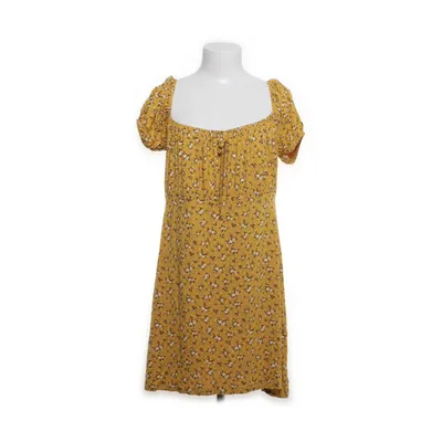 Jurk (Geel, Meerkleurig) van Boohoo Elastaan, Viscose
