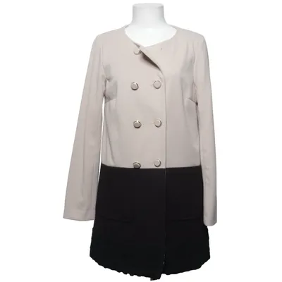 Manteau (Beige, Noir) de Darling Coton, Élasthane, Polyester