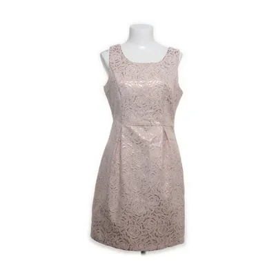 Klänning (Rosa, Roséguldfärgad) från Yumi Bomull, Metallfiber, Polyester