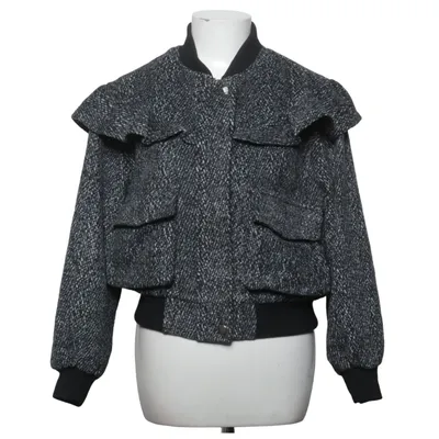 Bomberjack (Zwart, Wit) van Boohoo Polyester