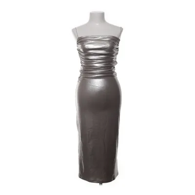 Aftonklänning (Silverfärgad) från H&M Elastan, Polyester