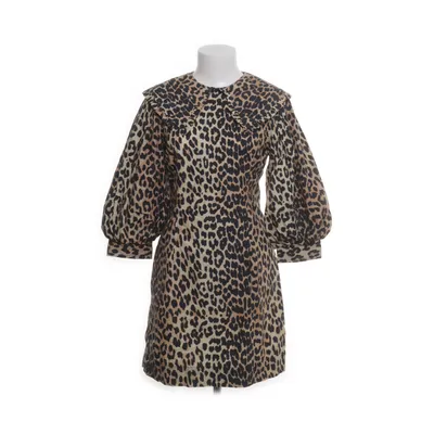 Dress (Beige, Multicolored) from Ganni Cotton