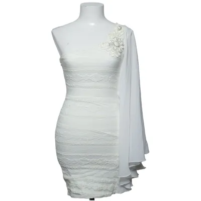 Dress (White) from Jane Norman Elastane, Polyamide, Polyester