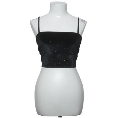 Crop top (Svart) från Narrated Polyester