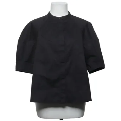 Blouse (Zwart) van COS Katoen, Elastaan